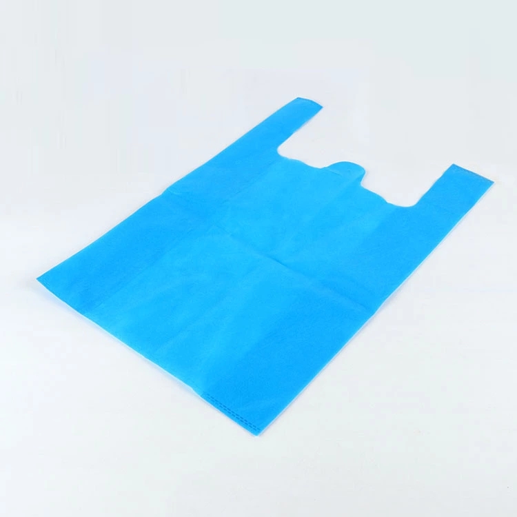 eco bag factory price non-woven vest T-shirt bag