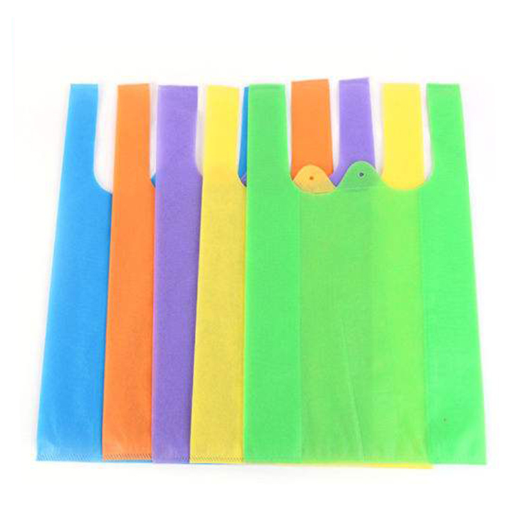 Factory price non woven bag reusable nonwoven T-shirt bag