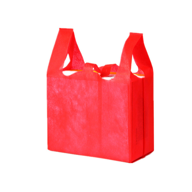 30/40gsm eco nonwoven bag T-shirt shopping bag non-woven