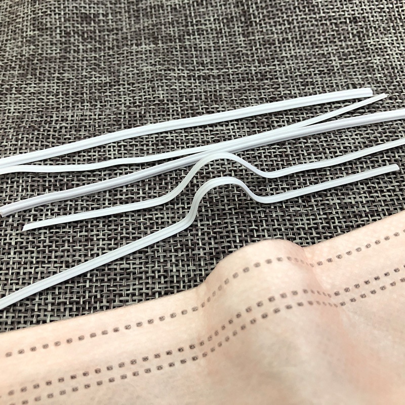 3MM PE material nose wire for the Nonwoven facemask