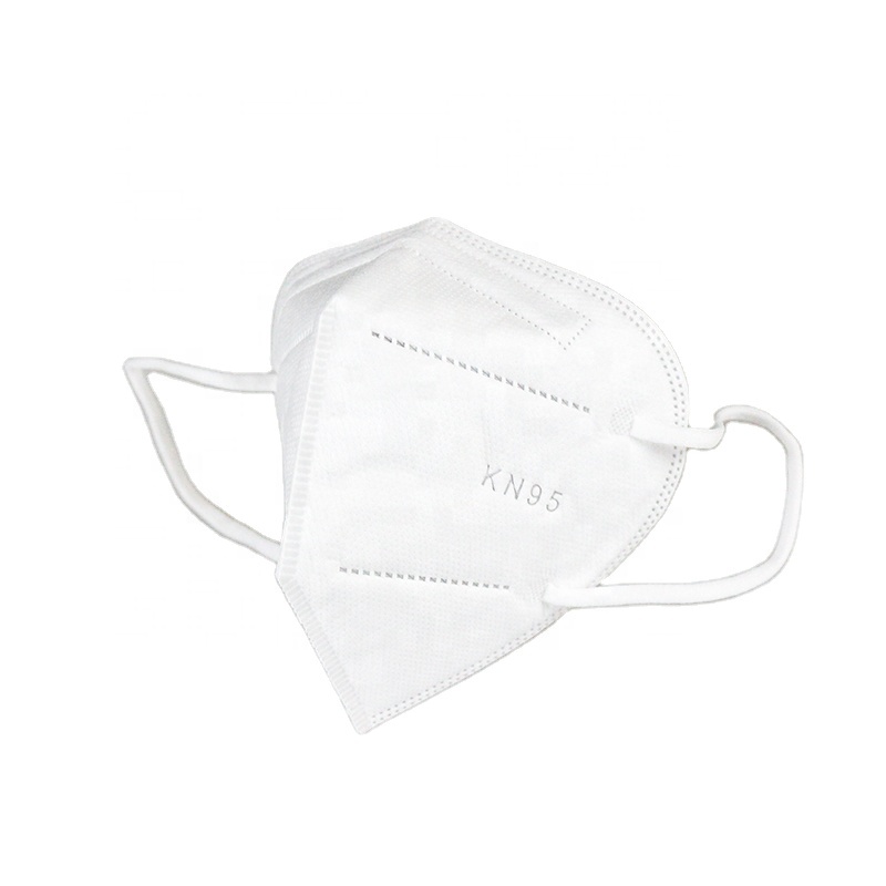 Disposable Nonwoven KN95 Folding Half Face Mask for Self Use