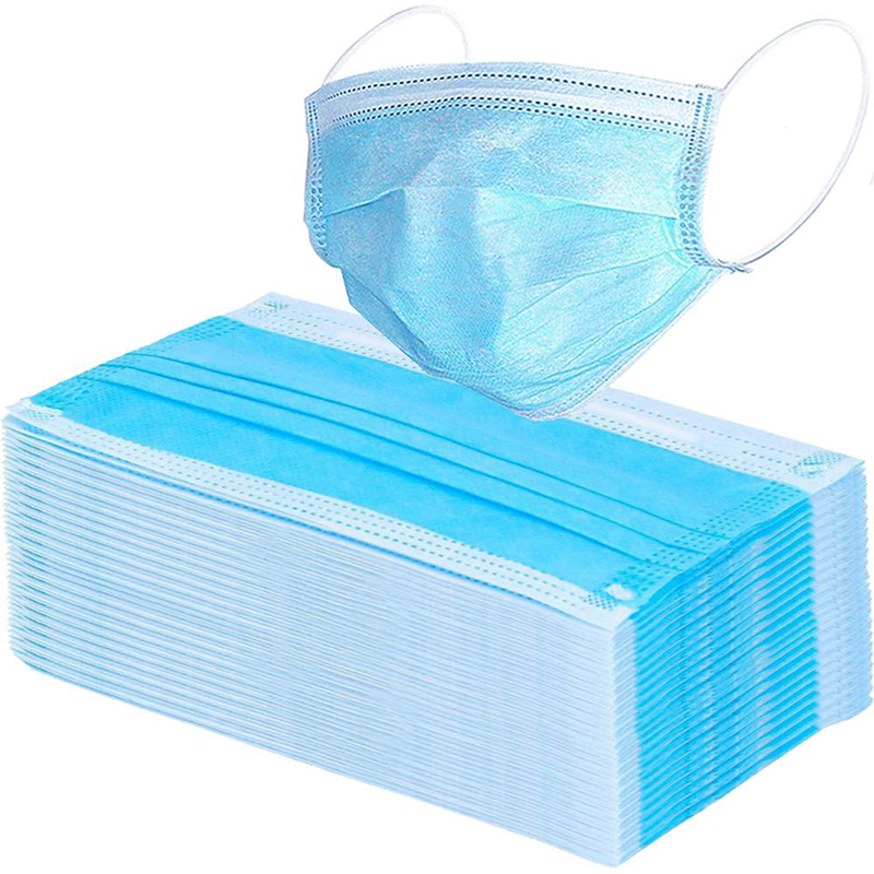 CE certified 3 Ply meltblown disposable medical mask