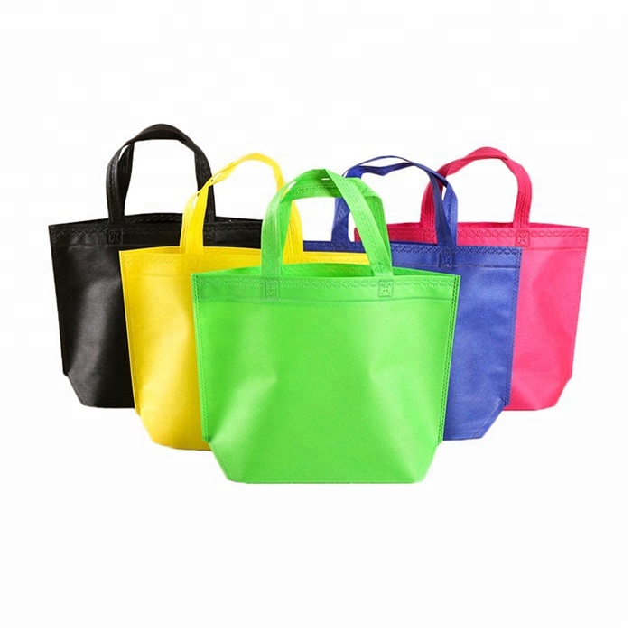 Customized Foldable Tote Fabric PP Nonwoven Shopping Bag