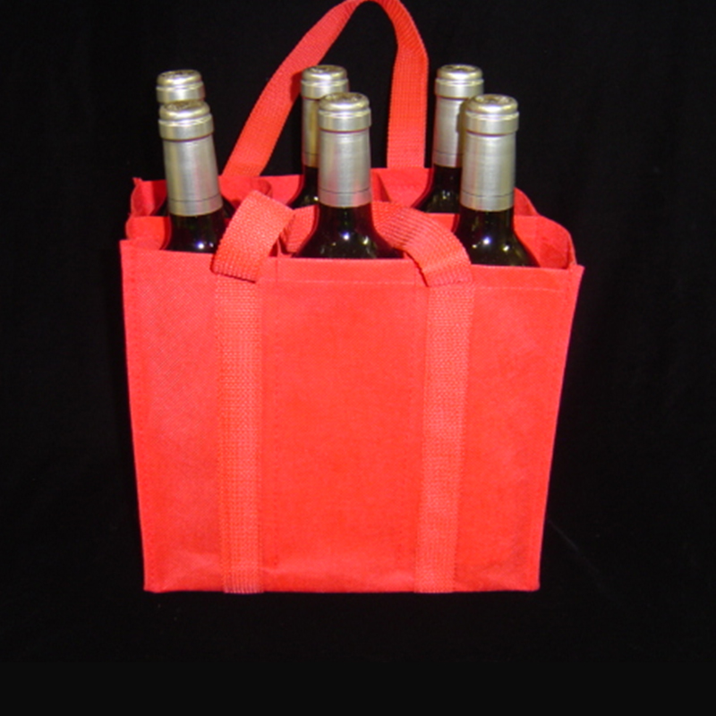 Nonwoven Wine Bag 6 Pack Wine Bag Wine Bottle Bags