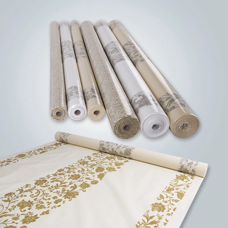 printed tablecloth non-woven fabric printed nonwoven roll