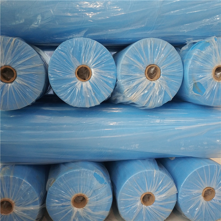 25gsm 100% PP SS white/blue nonwoven fabric for face mask